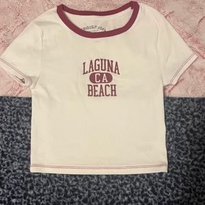 Aero Graphic baby tee size m